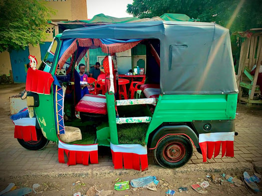 Bajaj en bon état à négocier