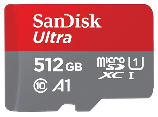 Carte mémoire microSDXC SanDisk Ultra 512 Go