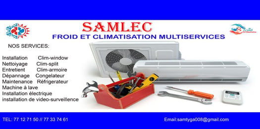 Samlec - Service de climatisation et installation complète par un professionnel