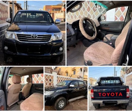 Toyota Hilux 2015, en excellent état, diesel