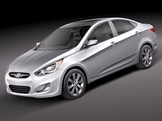 Hyundai Accent Automatique Diesel, Comme Neuf