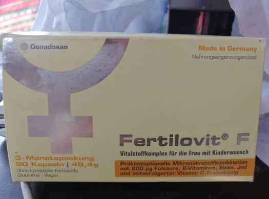 Vitamine de fertilité pour femmes - Paquet de 3 mois