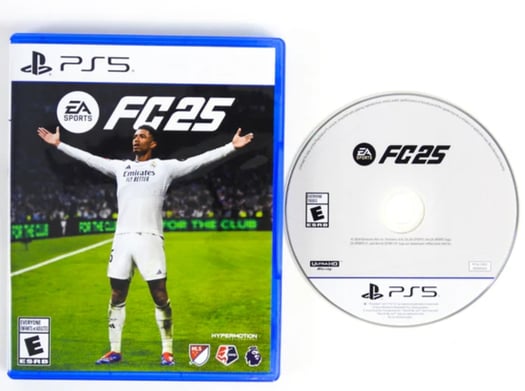 Jeu vidéo FIFA sur console FC 25, comme neuf à vendre