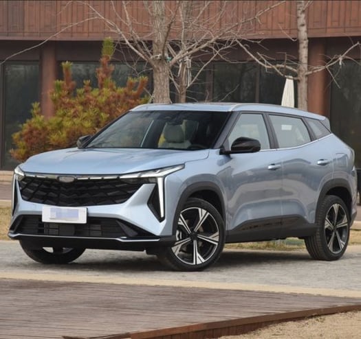 Voiture Geely Atlas 2025, différentes couleurs disponibles