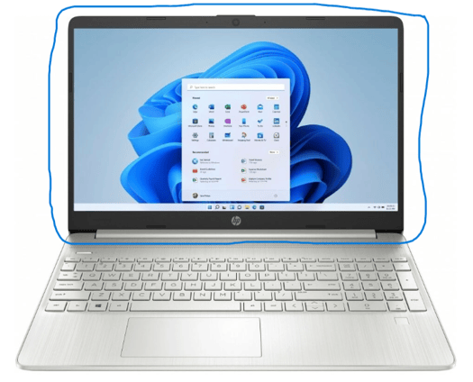 HP Laptop 15 dy2086nr recherché