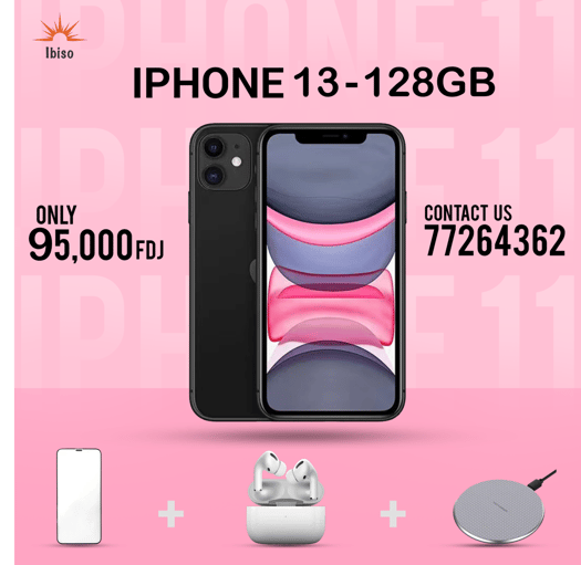 iPhone 13 128 Go avec accessoires et cadeaux gratuits