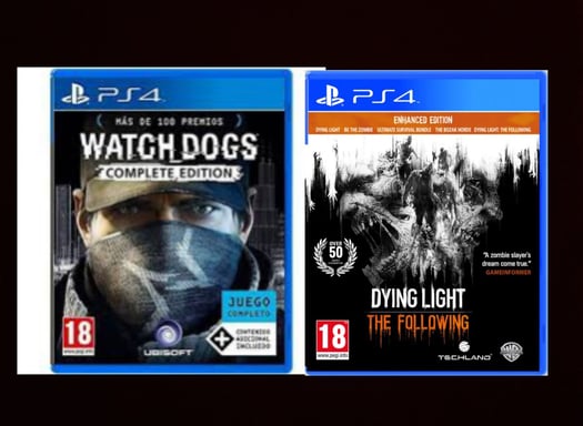Jeux CD PS4 neufs avec boîtes à prix abordable