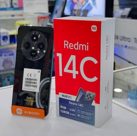 Nouveau Redmi 14C - 8Go RAM, 50MP d\'élégance à prix mini !