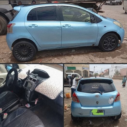 Toyota Yaris 2010, automatique, essence, climatisation, Bluetooth, détecteurs, 120K km