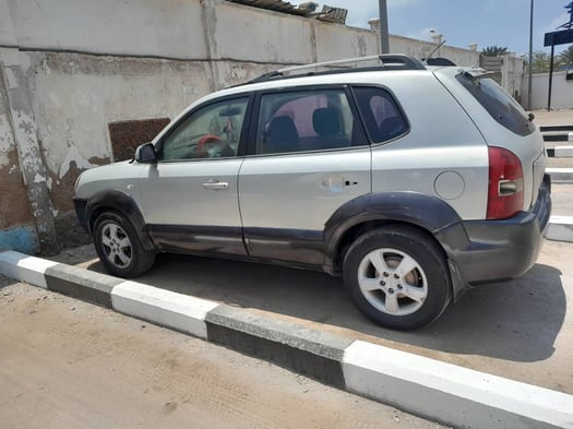 Hyundai Tucson 2007, boîte manuelle, diesel en bon état