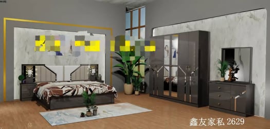 Ensemble chambre à coucher + robe mariage + pompe à air Kia/Hyundai