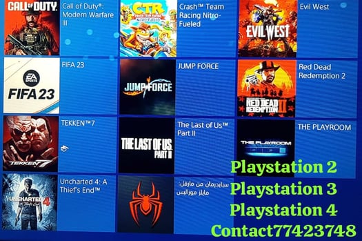 Installation tout les jeux et programmes Playstation 2. 3 & 4 Et aussi Nouvelles informations sur Nous avons un jailbreak Playstation 4 utilisant Adopter Logiciel système 9.03 a 11.00