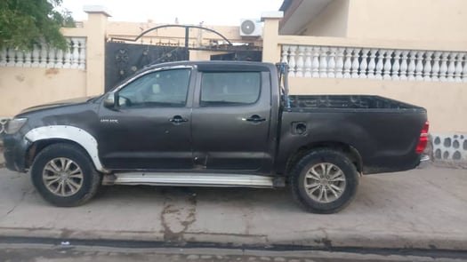 Location Pick-up Toyota Hilux 14000fd/jour à Djibouti-Ville