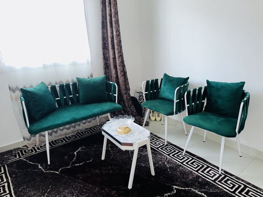 Salon pour coin ou balcon, jamais utilisé