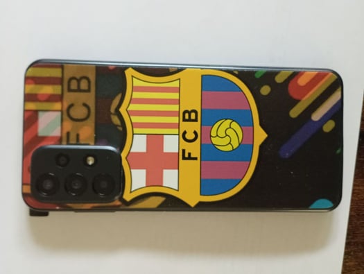 Samsung Galaxy A23 5G reconditionné avec logo Barça