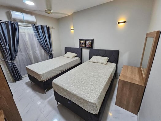 Appartements meublés 2 chambres au Héron, 110 m², vue mer