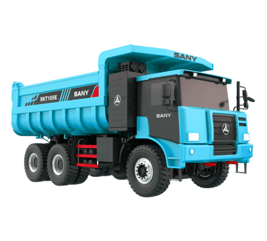 Camion minier électrique SANY SKT105E – 423 kWh, 740 kW