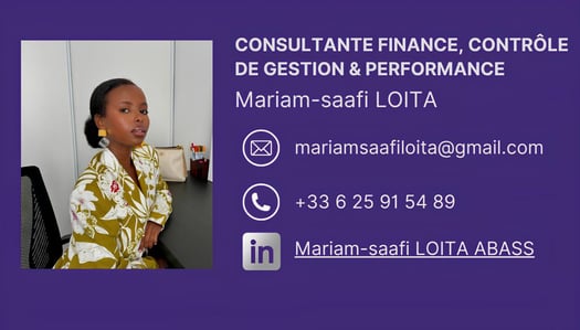 Consultante en finance et performance pour entreprises et ONG