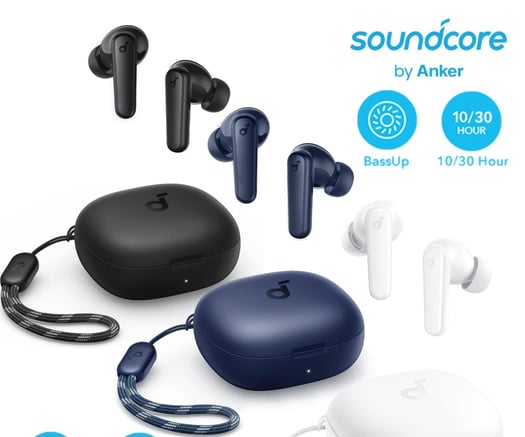 Écouteurs Bluetooth Soundcore P20i - Qualité audio supérieure