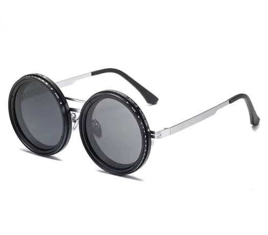 Lunettes de Soleil Rétro avec Verres Polarisés et Protection UV
