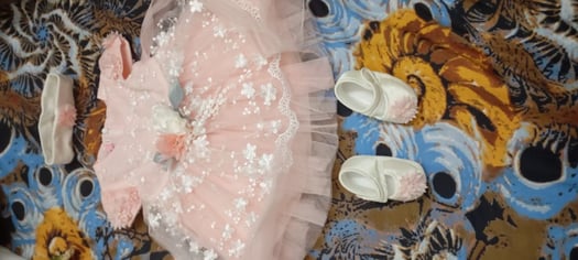Robe bébé fille 40ème, jamais portée
