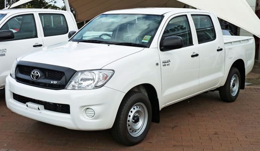 Toyota Hilux Double Cabine 2016, Blanc, Très Bon État à vendre