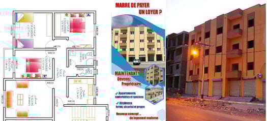 Appartement F4 avec vue sur le golfe de Tadjourah à Hamdani Rawabi