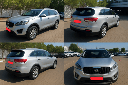 Kia Sorento 4x4, Gris, bon état