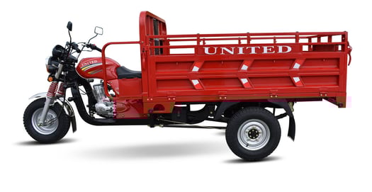 Tricycle Loader avec moteur puissant et grand espace de chargement