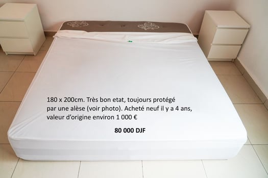 Matelas 180x200 en excellent état