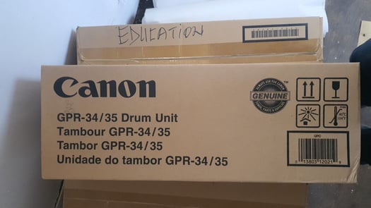 Lot de tambour Canon GPR 34/35 à vendre