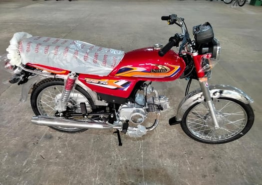 Moto US70 Monocylindre 78 CC, Freins à tambour, 4 rapports