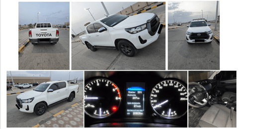 Toyota Hilux 2022, boîte manuelle, excellent état