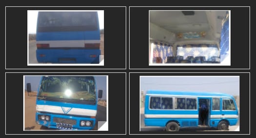 Bus Mitsubishi 25 Places à vendre