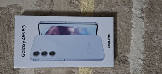 Samsung A55 5G 128GB, comme neuf, avec charge rapide et anti-casse