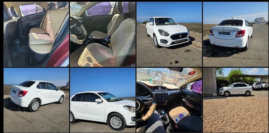 Voiture Suzuki Dzire 2016 à louer, manuelle, climatisée
