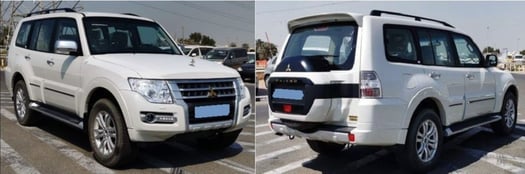 Mitsubishi Pajero 2022, V6 essence, 7 places, comme neuf