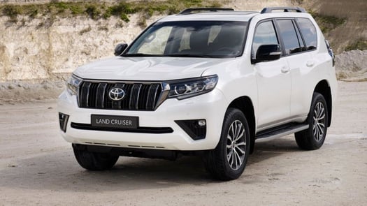 Toyota Prado 2021, diesel, boîte automatique à louer