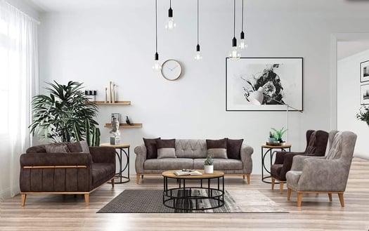 Ensemble chambre et salle à manger élégant et solide à vendre