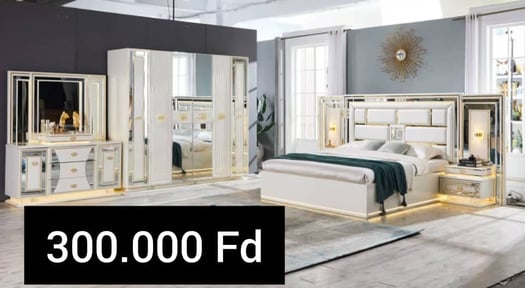 Des chambres à coucher neuves de luxes, haute qualité au design moderne et élégant