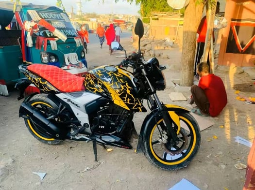 A vendre : Moto TVS – Excellent état !