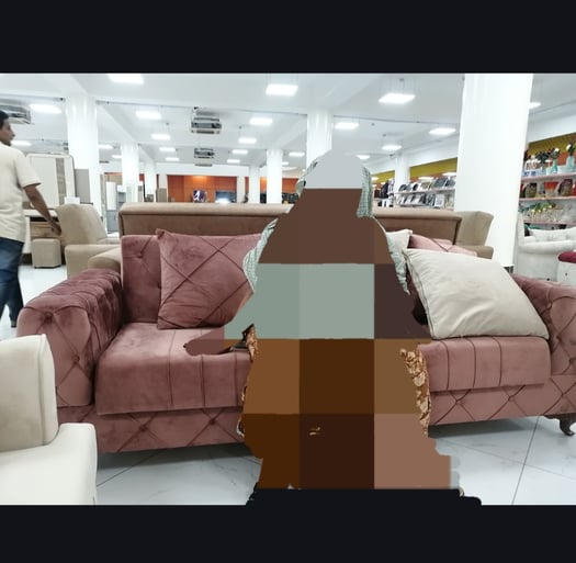 Chambre à coucher + canapé-lit 5 places en bon état