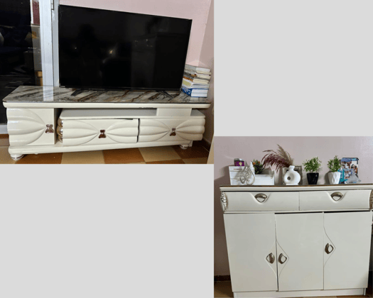 Armoire et table TV pour salon ou chambre