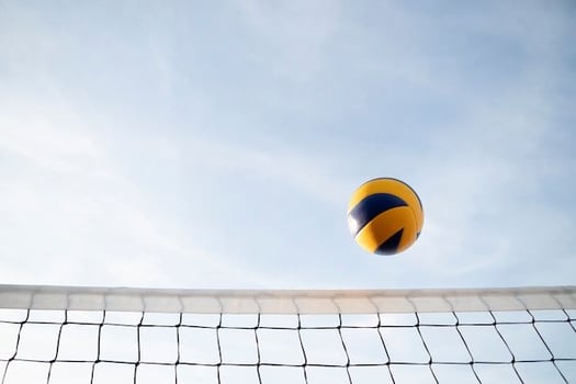 Filet et balle de volleyball à prix abordable
