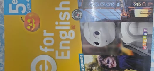 Manuel d\'anglais pour le cycle 4 - Excellent état