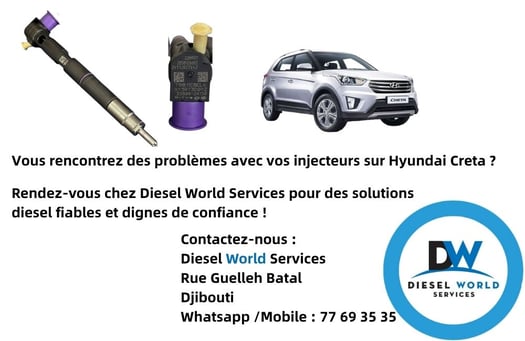 Réparation d\'injecteurs experte pour Creta