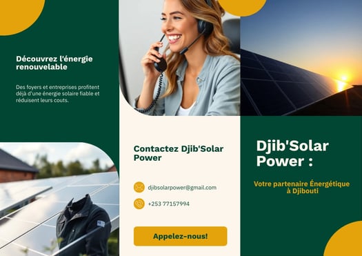 Fourniture et Installation solaire pour particuliers et entreprises - Djib\'solar Power