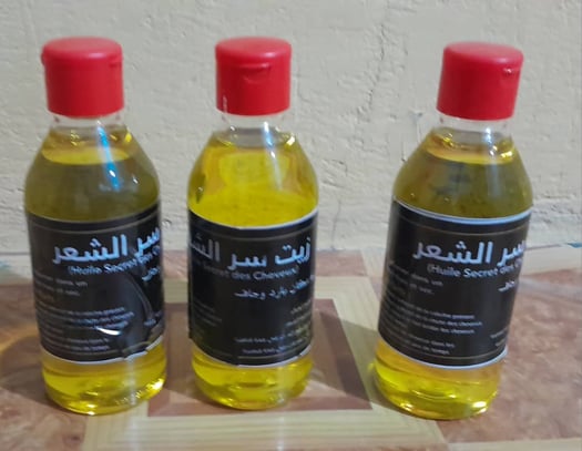 Huile Secrète des Cheveux – Pousse, Force et Brillance