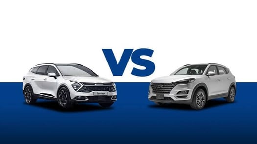 Location de voitures blanches automatiques - Tucson, Sportage, Chevrolet