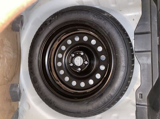 Pneu de secours T155/70R17 pour Hyundai, Kia - Jante incluse